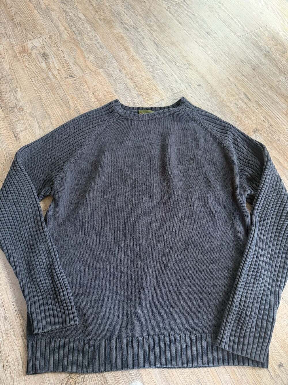 Timberland Men's XL Cotton Ribbed Crewneck Sweater